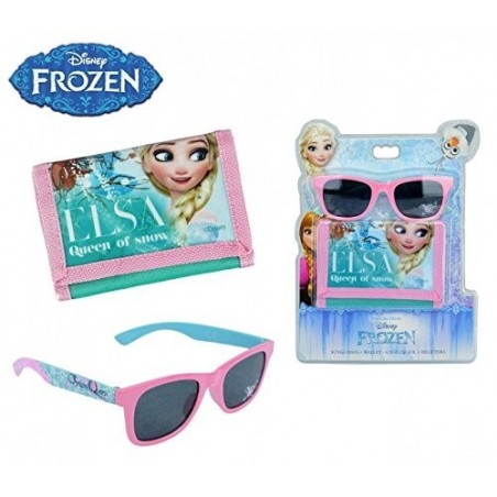  WD17039- Lunettes Reines des Neiges avec porte monnaie