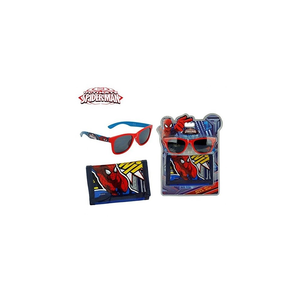 MV92281- Lunettes de soleil avec portefeuille - Spiderman