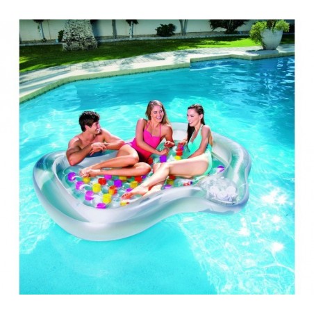 43045 - Matelas gonflable pour 2 personnes - Bestway -216 x 178 x 30 cm