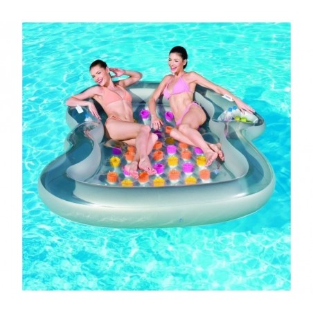 43045 - Matelas gonflable pour 2 personnes - Bestway -216 x 178 x 30 cm