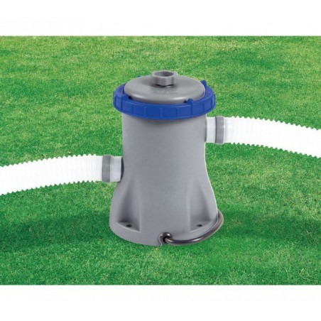 56411 - Piscine de structure de masse avec moteur - Bestway - 300 x 201 x 66 cm