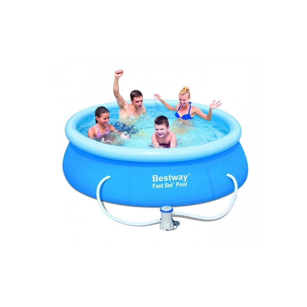 57268 - Piscine hors sol ronde Bestway 244 x 66 cm PVC