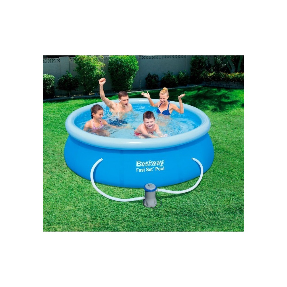 57268 - Piscine hors sol ronde Bestway 244 x 66 cm PVC