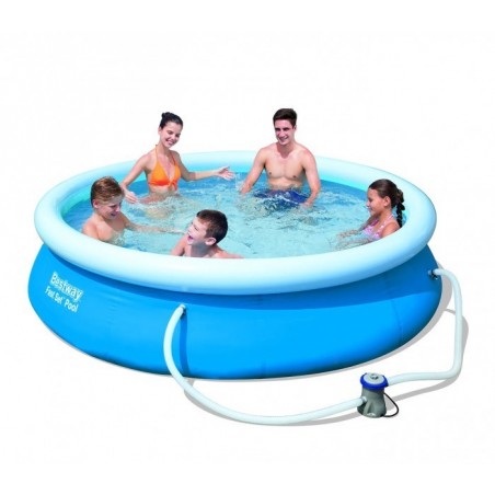 57270 -Piscine gonflable ronde -Bestway - 305 x 76 cm PVC 57270 -Piscine gonflable ronde -Bestway - 305 x 76 cm PVC