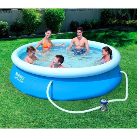 57270 -Piscine gonflable ronde -Bestway - 305 x 76 cm PVC 57270 -Piscine gonflable ronde -Bestway - 305 x 76 cm PVC