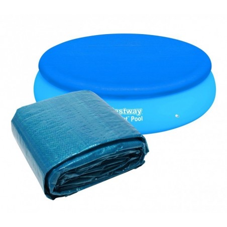58032 - Couverture pour piscine gonflable - Bestway - 280 cm en PE