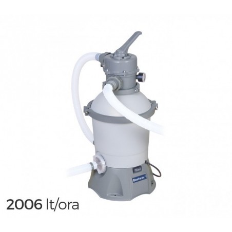 58397 - Pompe purifiante avec filtre à sable -traitement piscine - Bestway