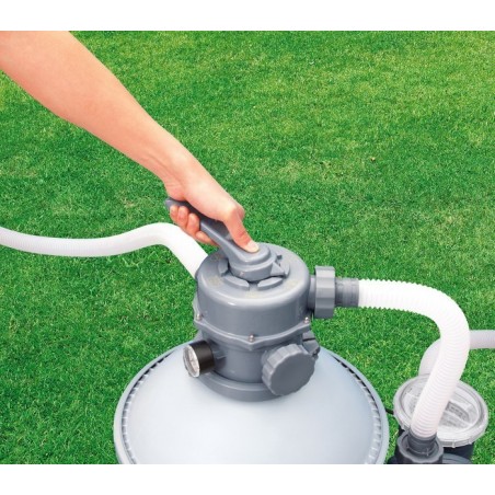 58397 - Pompe purifiante avec filtre à sable -traitement piscine - Bestway