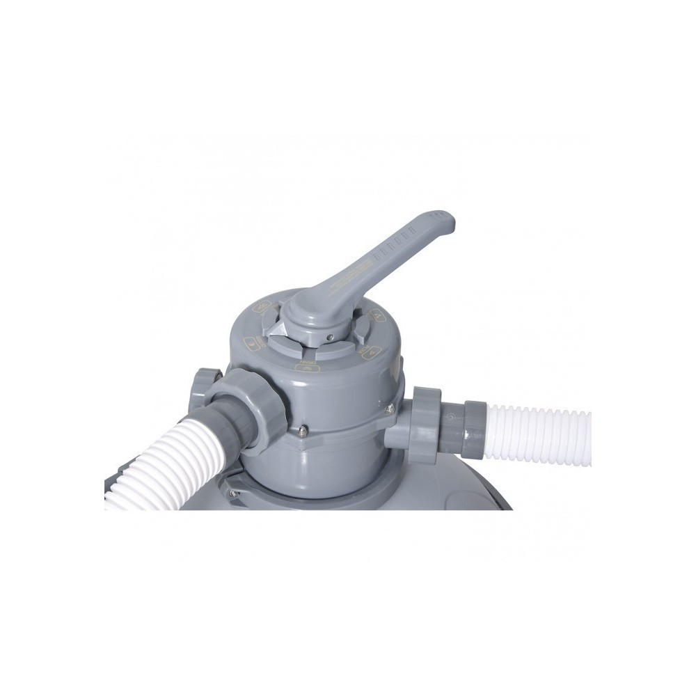 58400 - Pompe eaux usées piscines avec filtre à sable - 3785 l / h - Bestway
