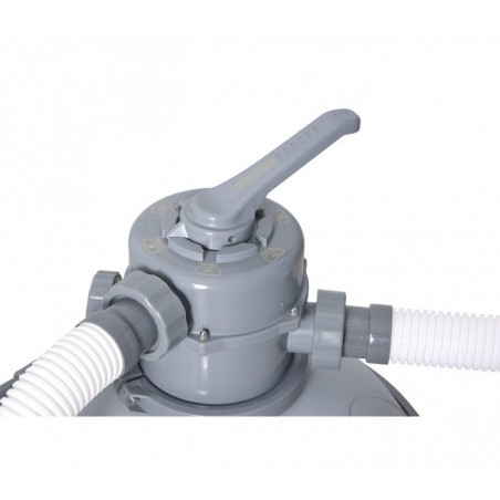 58400 - Pompe eaux usées piscines avec filtre à sable - 3785 l / h - Bestway