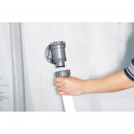 58400 - Pompe eaux usées piscines avec filtre à sable - 3785 l / h - Bestway