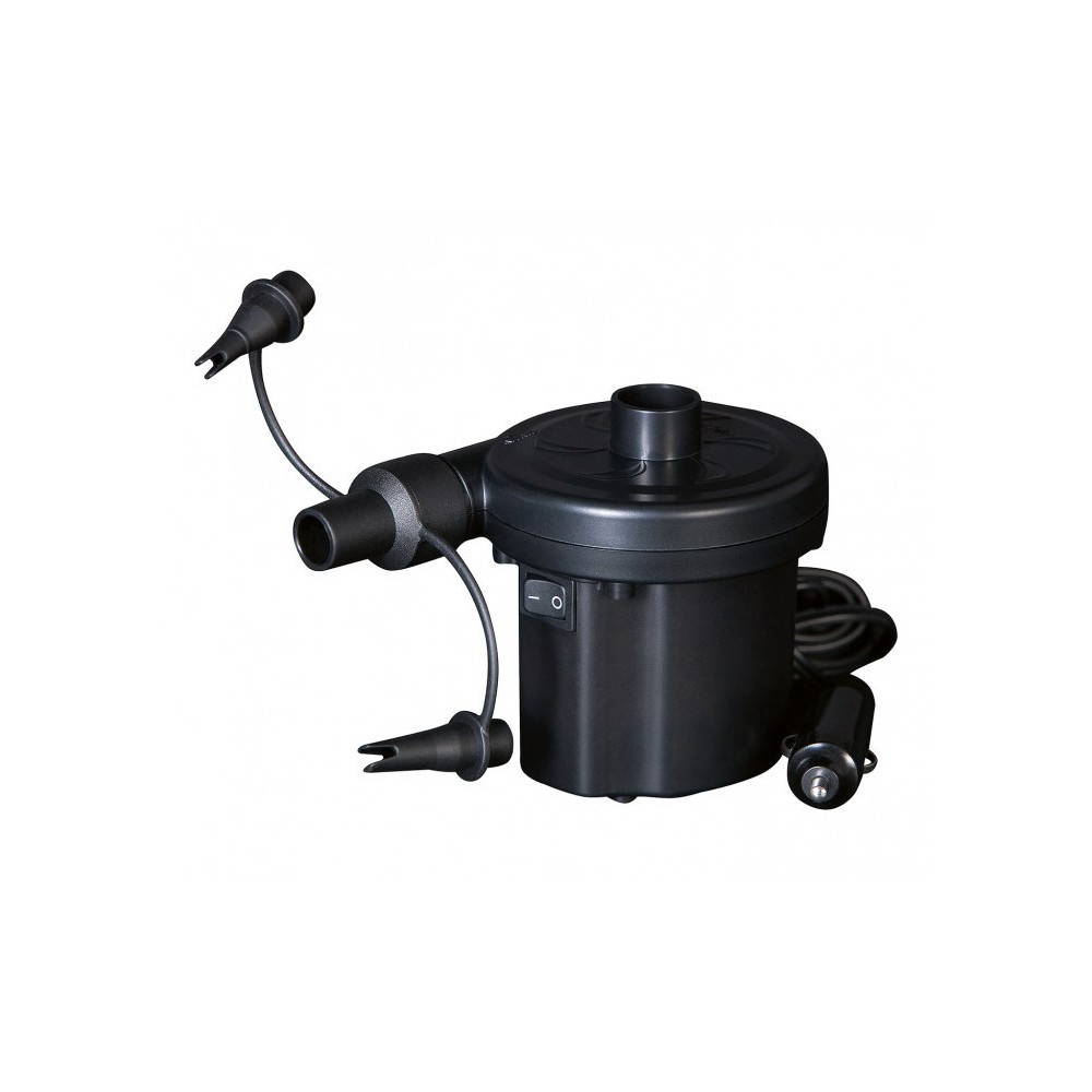 62097 - Mini compresseur - pompe - 3 soupapes avec adaptateur de voiture 12V - Bestway