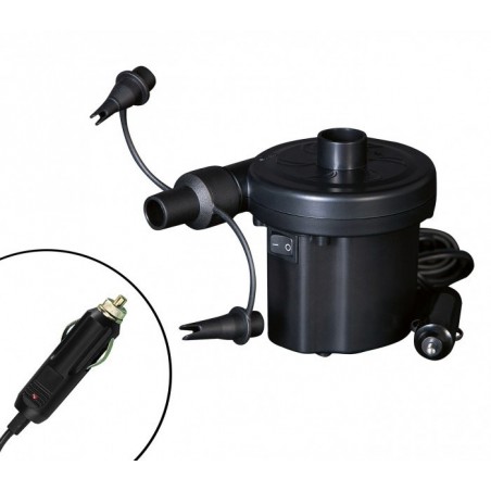 62097 - Mini compresseur - pompe - 3 soupapes avec adaptateur de voiture 12V - Bestway