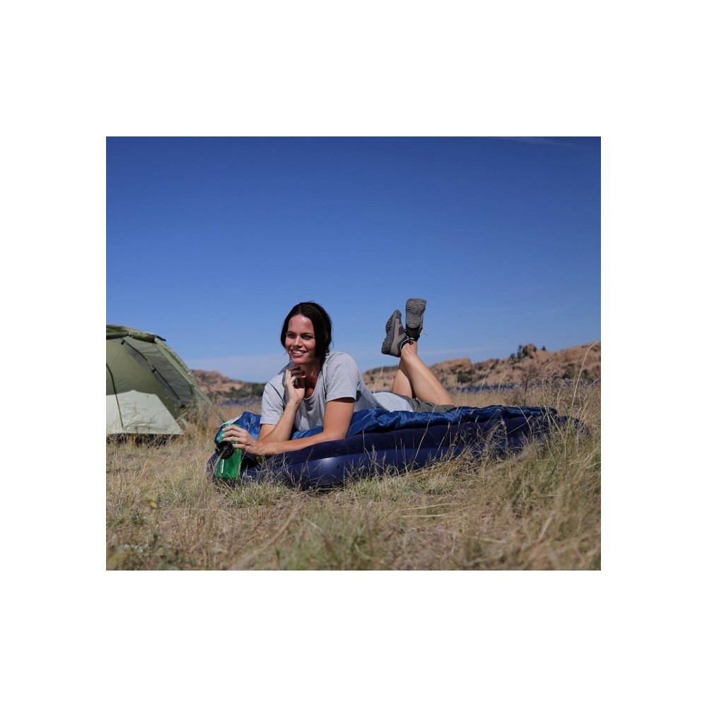 67000 - Matelas gonflable bleu Bestway - 185 x 76 x 22 cm