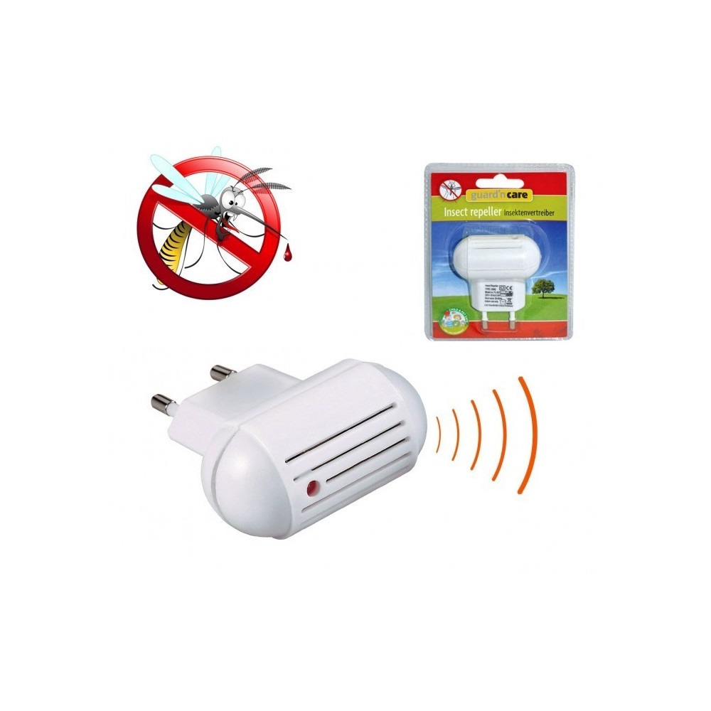 33862 Répulsif à ultrasons électrique pour insectes pour pièce de 25m²