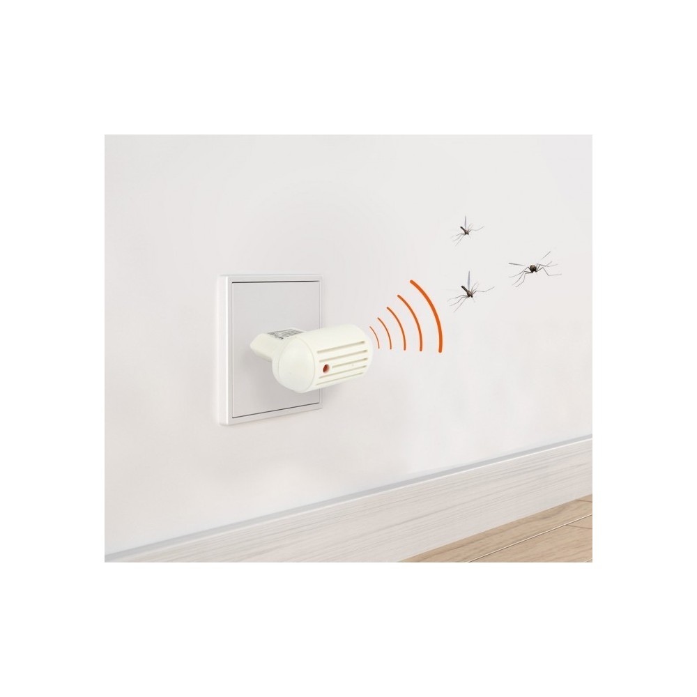 33862 Répulsif à ultrasons électrique pour insectes pour pièce de 25m²