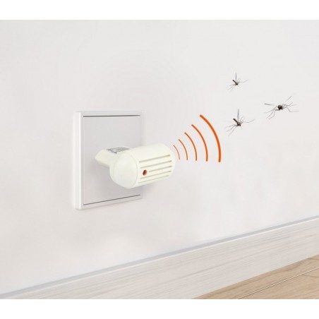 33862 Répulsif à ultrasons électrique pour insectes pour pièce de 25m²