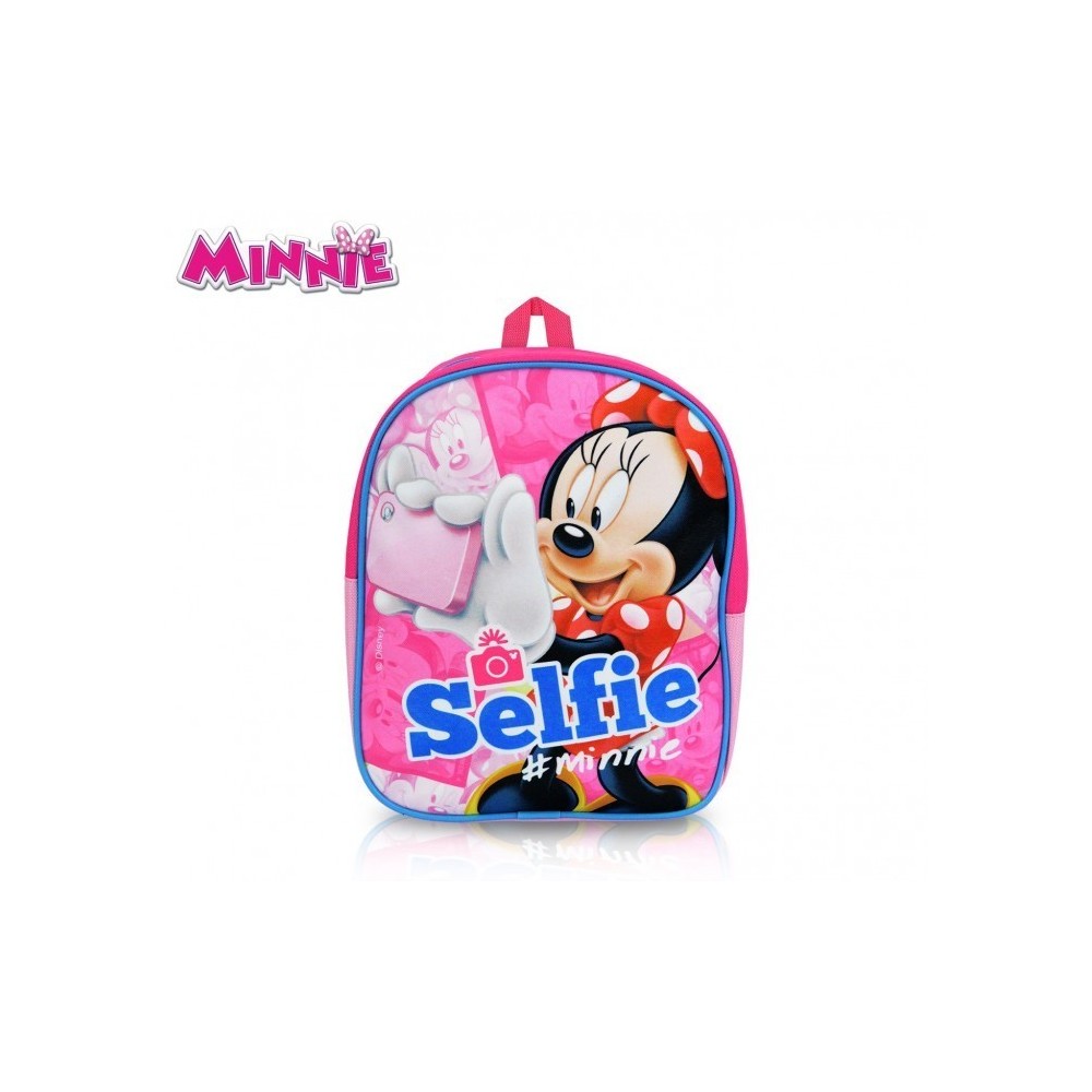 MN16500 - Minnie Mouse - Trousse - Sac à dos - Cartable - Fourniture scolaire 24x20x9 cm