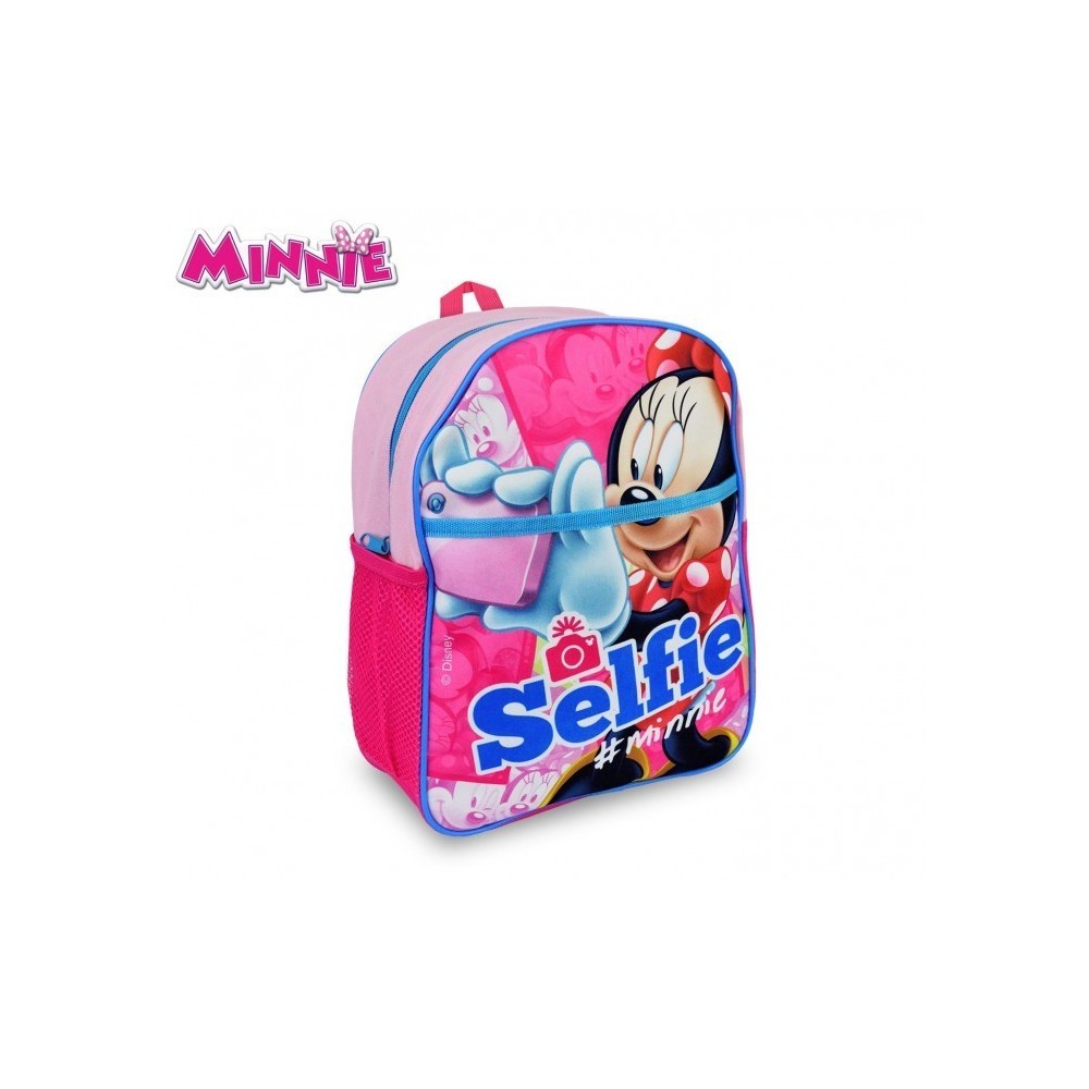 MI16105- Sac à dos - cartable - fourniture scolaire - Minnie Mouse - 31x25x10 cm