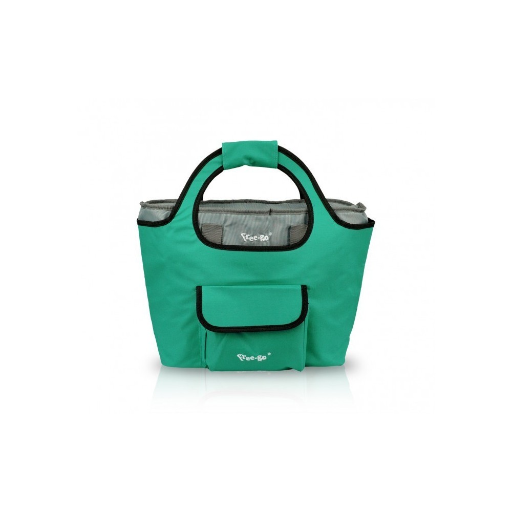 161227-FREE GO- Sac 2 en 1 isotherme et sac de shopping - différentes couleurs (Vert)