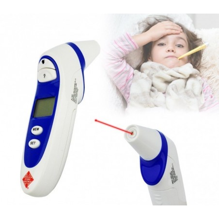 96321 Thermomètre digital à infrarouge 4 en 1 TELEFUNKEN pour les enfants et les aliments