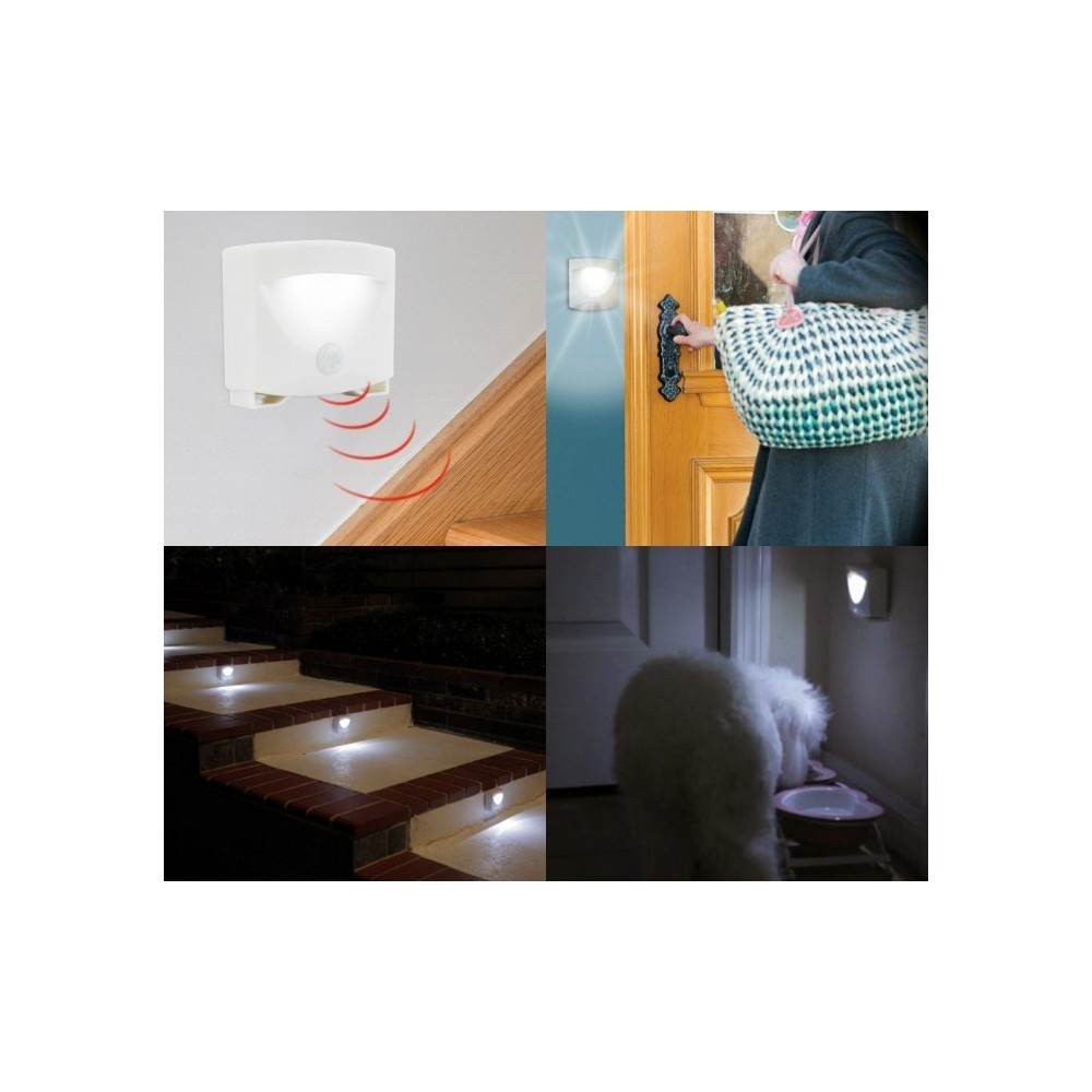 54897 Lampe LED murale nocturne avec détecteur de mouvements