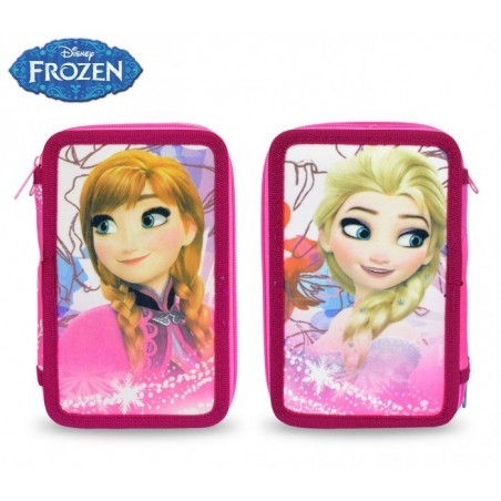 FR16109 - Trousse à trois compartiments + 43 pièces - LA REINE DES NEIGES - DISNEY