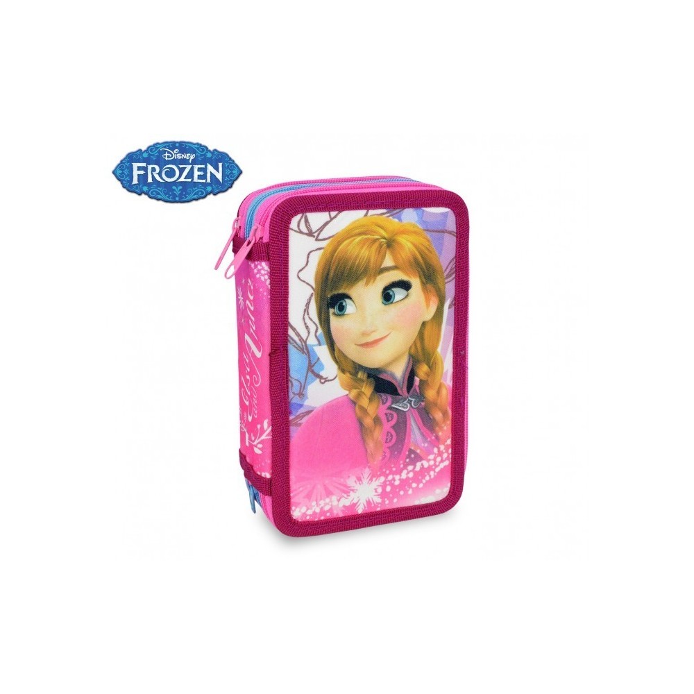 FR16109 - Trousse à trois compartiments + 43 pièces - LA REINE DES NEIGES - DISNEY