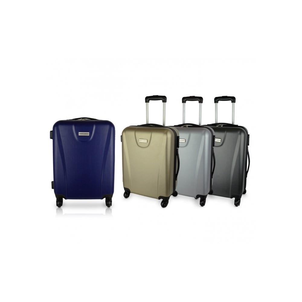 Valise Cabine Pierre Cardin - 44x32x15 Cm - Noire - Occasion Excellent État
