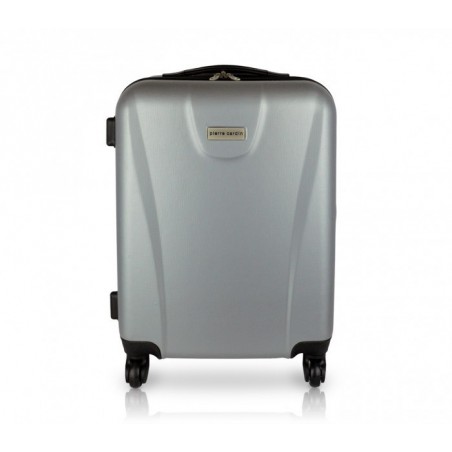 Valise rigide avec 4 roulettes et poignée réglable ABS - Pierre Cardin 
