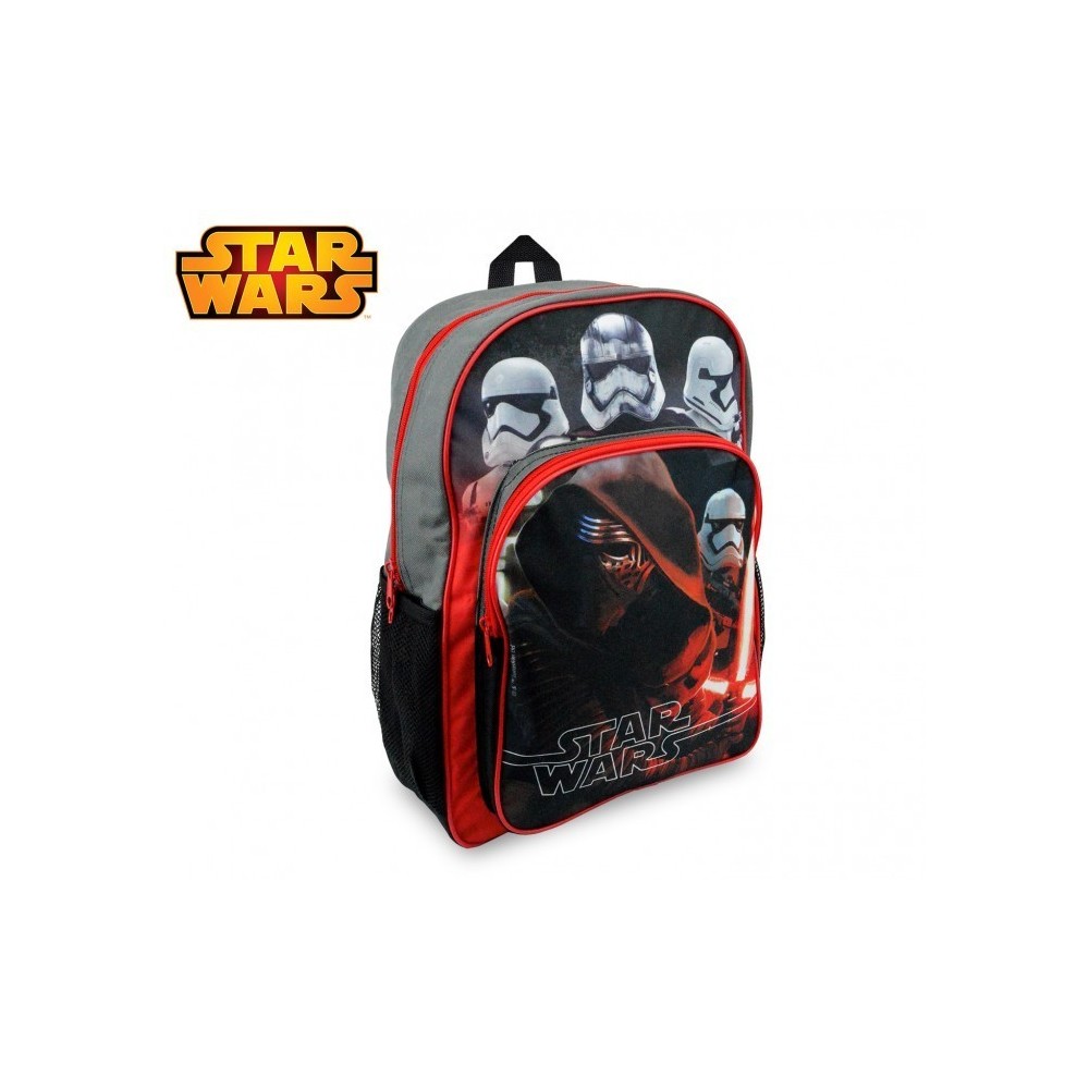 SR16102 - Sac à dos d’épaule adaptable sur chariot pour l’école - STAR WARS - 42X31X12 CM