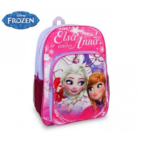 FR16102 – Sac à dos d’épaule adaptable sur chariot pour l’école – La Reine des Neiges - 42X31X12 CM