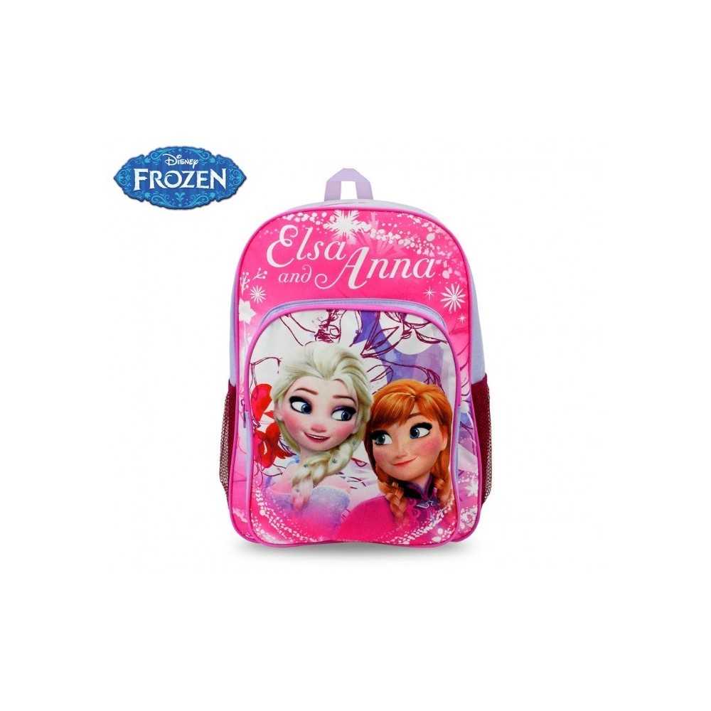 FR16102 – Sac à dos d’épaule adaptable sur chariot pour l’école – La Reine des Neiges - 42X31X12 CM