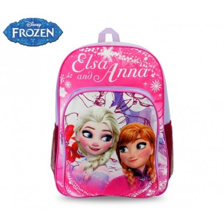FR16102 – Sac à dos d’épaule adaptable sur chariot pour l’école – La Reine des Neiges - 42X31X12 CM