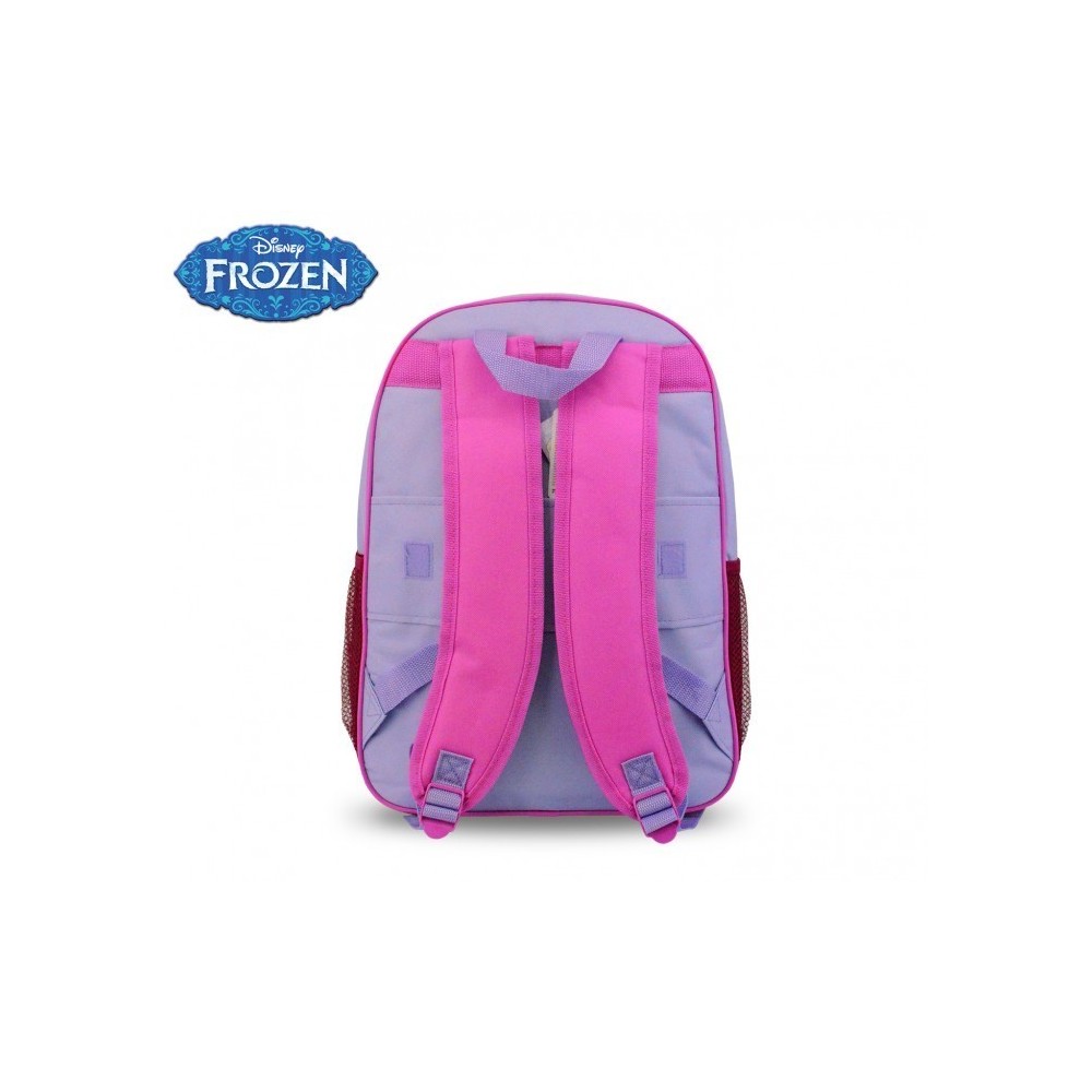 FR16102 – Sac à dos d’épaule adaptable sur chariot pour l’école – La Reine des Neiges - 42X31X12 CM