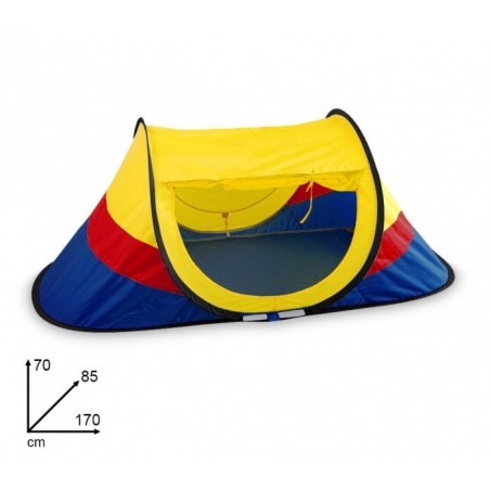 167816 - Tente de jardin pour enfant avec système Pop Up - 170x85x70 cm Cigioki