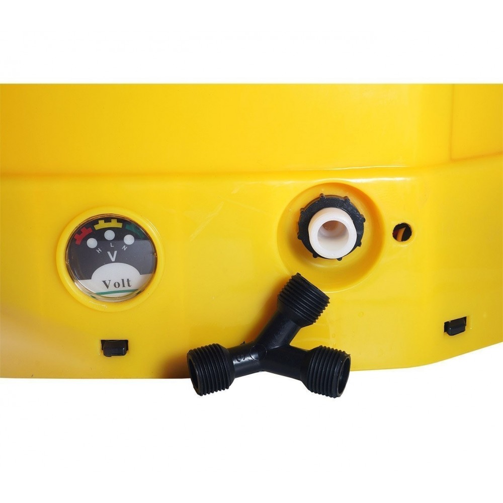 Nébuliseur - pulverisateur de jardin portée épaule - batterie 12V 12AH 18 litres pompe électrique Pulvérisateur - Herbicide