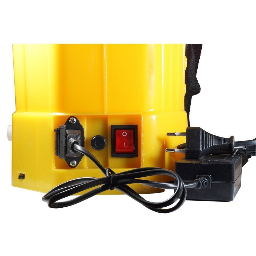 Nébuliseur - pulverisateur de jardin portée épaule - batterie 12V 12AH 18 litres pompe électrique Pulvérisateur - Herbicide