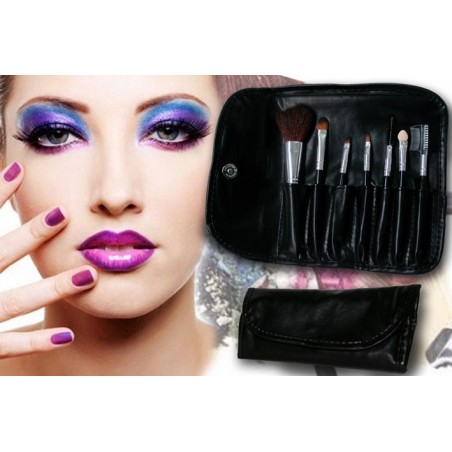 Set de 7 pinceaux de maquillage professionnel