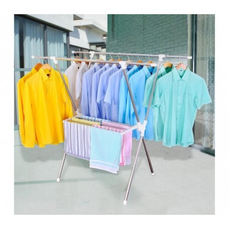 367137 - Tancarville - Séche linge - Cintres de soutien multifonction avec fermeture