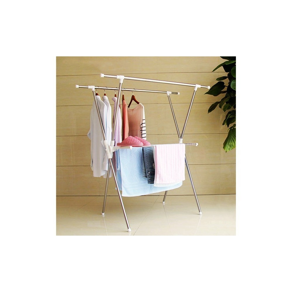 367137 - Tancarville - Séche linge - Cintres de soutien multifonction avec fermeture