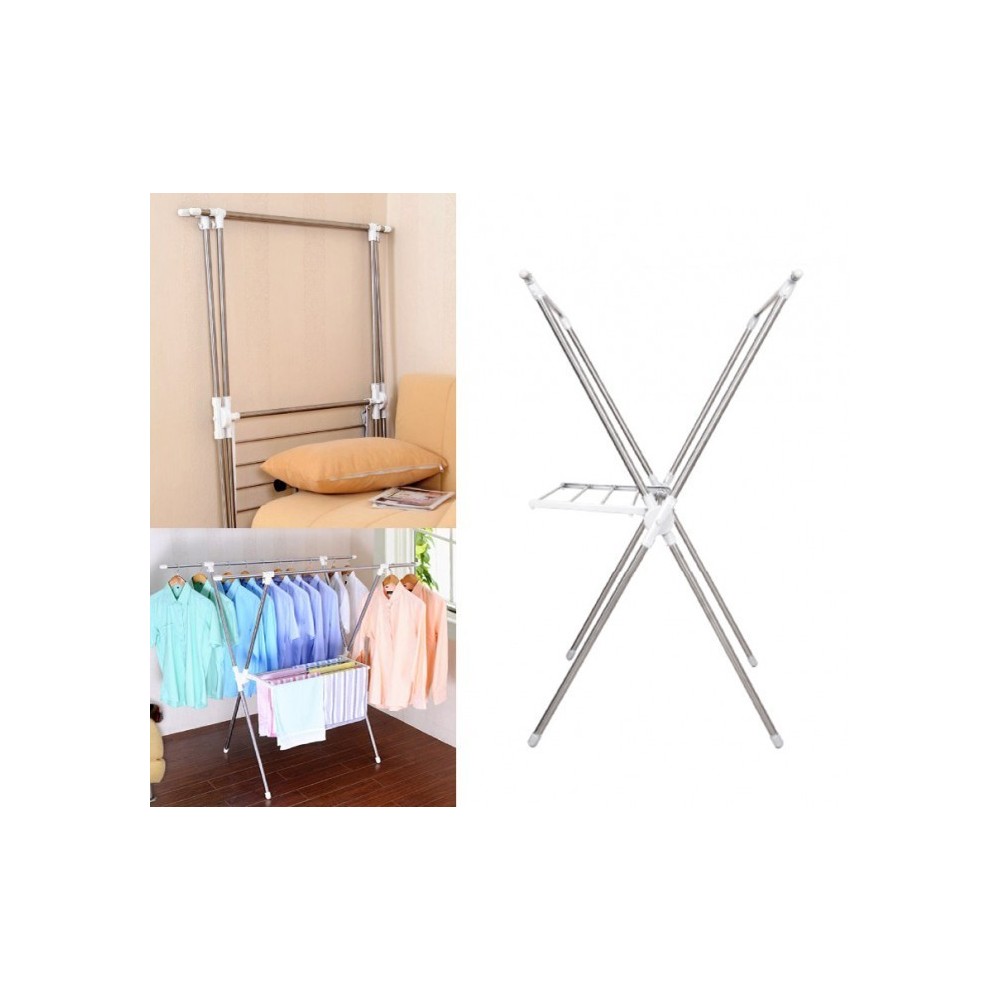 367137 - Tancarville - Séche linge - Cintres de soutien multifonction avec fermeture