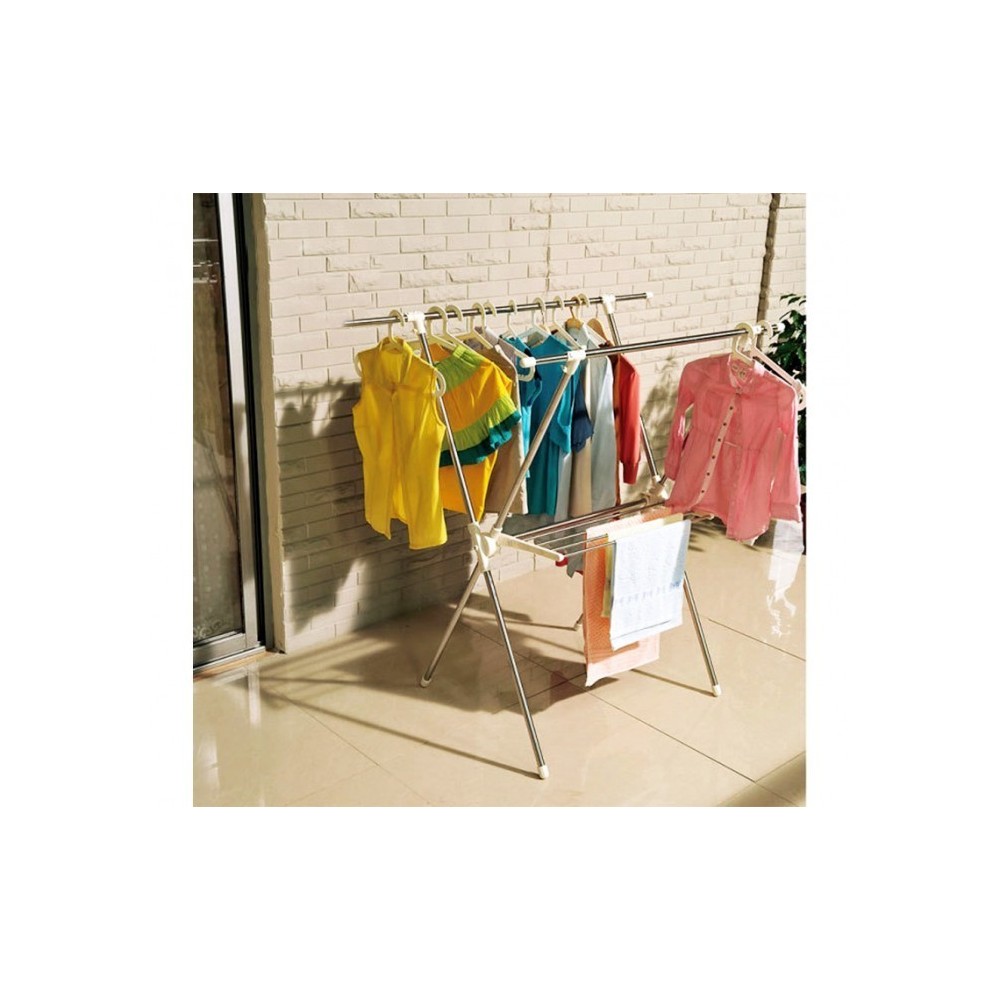 367137 - Tancarville - Séche linge - Cintres de soutien multifonction avec fermeture