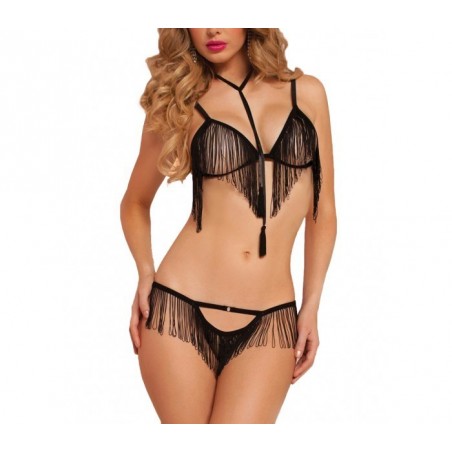 Ensemble avec franges modèle LIYZA collection Feeling Good par MWS Ahead