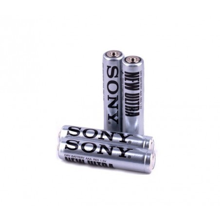 PACK DE 32, 52, 76 OU 100 PILES SONY NEW ULTRA - FORMAT AA - R6 1.5V - ZINC CHARBON 