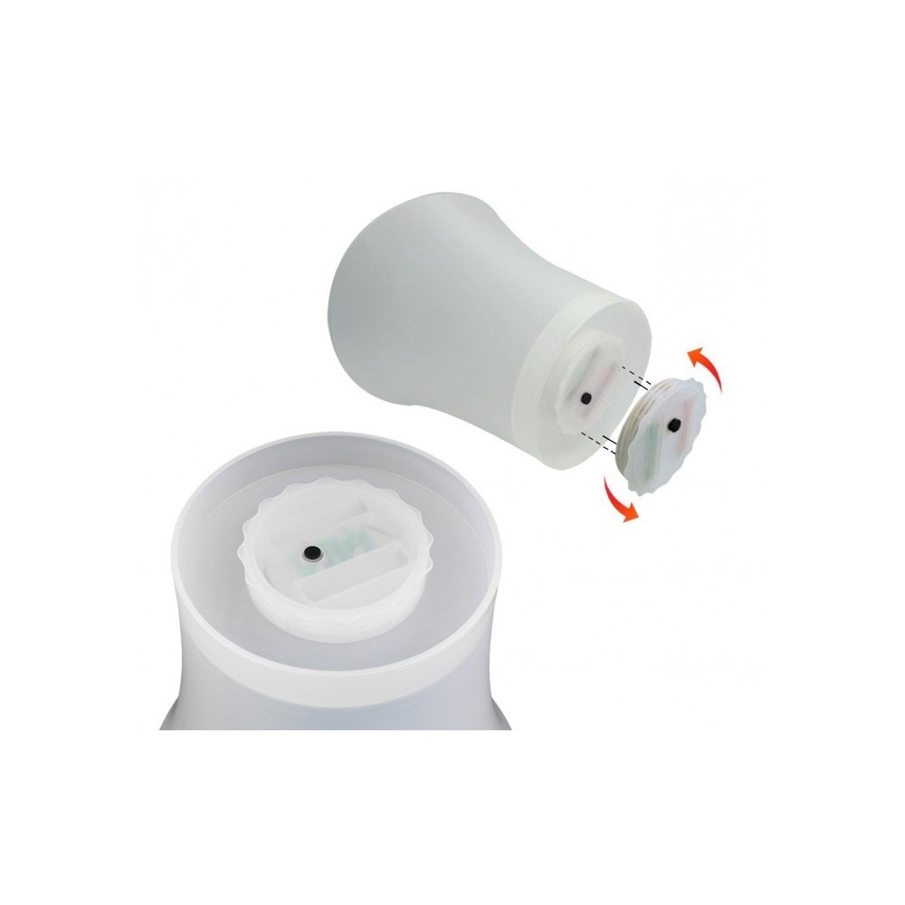 SEAU A GLACE LUMINEUX POUR LE CHAMPAGNE AVEC CHANGEMENT DE COULEUR AUTOMATIQUE – LED 6 COULEURS 