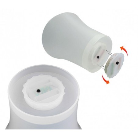 SEAU A GLACE LUMINEUX POUR LE CHAMPAGNE AVEC CHANGEMENT DE COULEUR AUTOMATIQUE – LED 6 COULEURS 