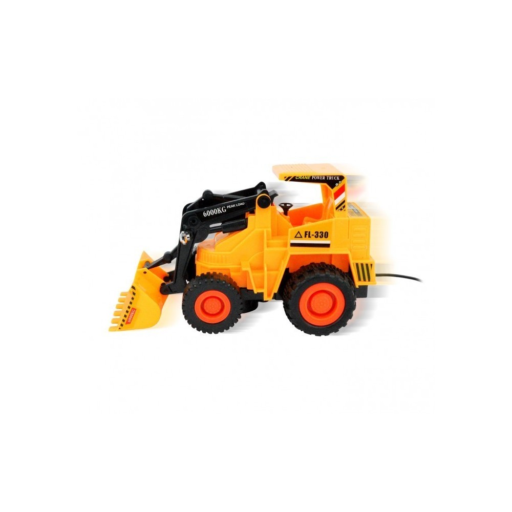871239 - JOUET BULLDOZER TELECOMMANDE AVEC MOUVEMENTS DE BRAS MECANIQUES REALISTES