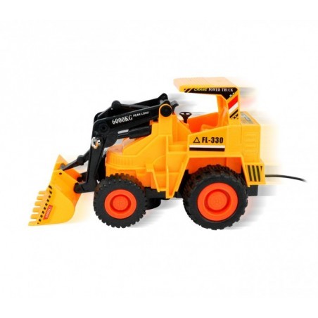 871239 - JOUET BULLDOZER TELECOMMANDE AVEC MOUVEMENTS DE BRAS MECANIQUES REALISTES