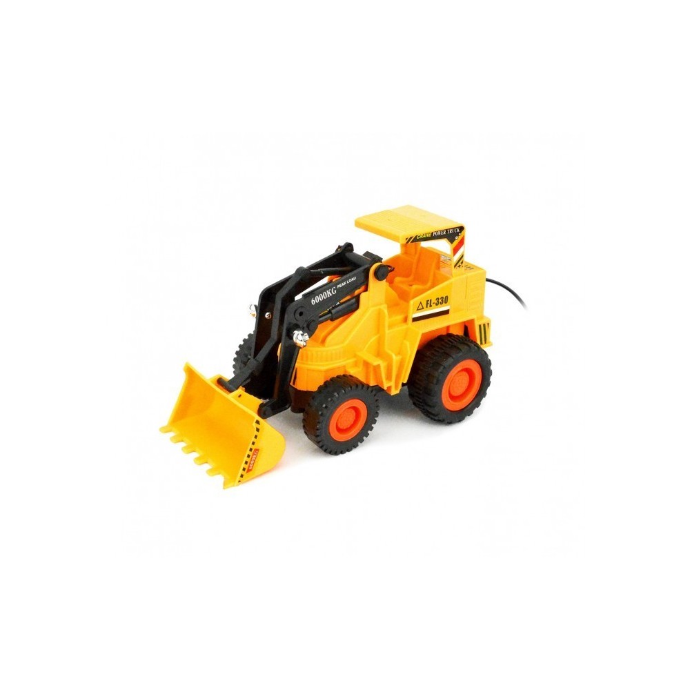 871239 - JOUET BULLDOZER TELECOMMANDE AVEC MOUVEMENTS DE BRAS MECANIQUES REALISTES